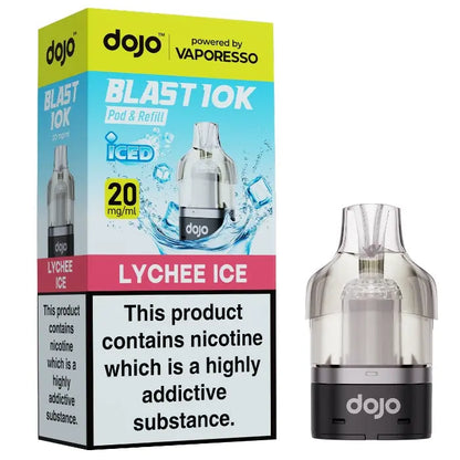 Vaporesso Dojo Blast 10K/30K Prefilled Pod + 10ml Refill Container Vaporesso