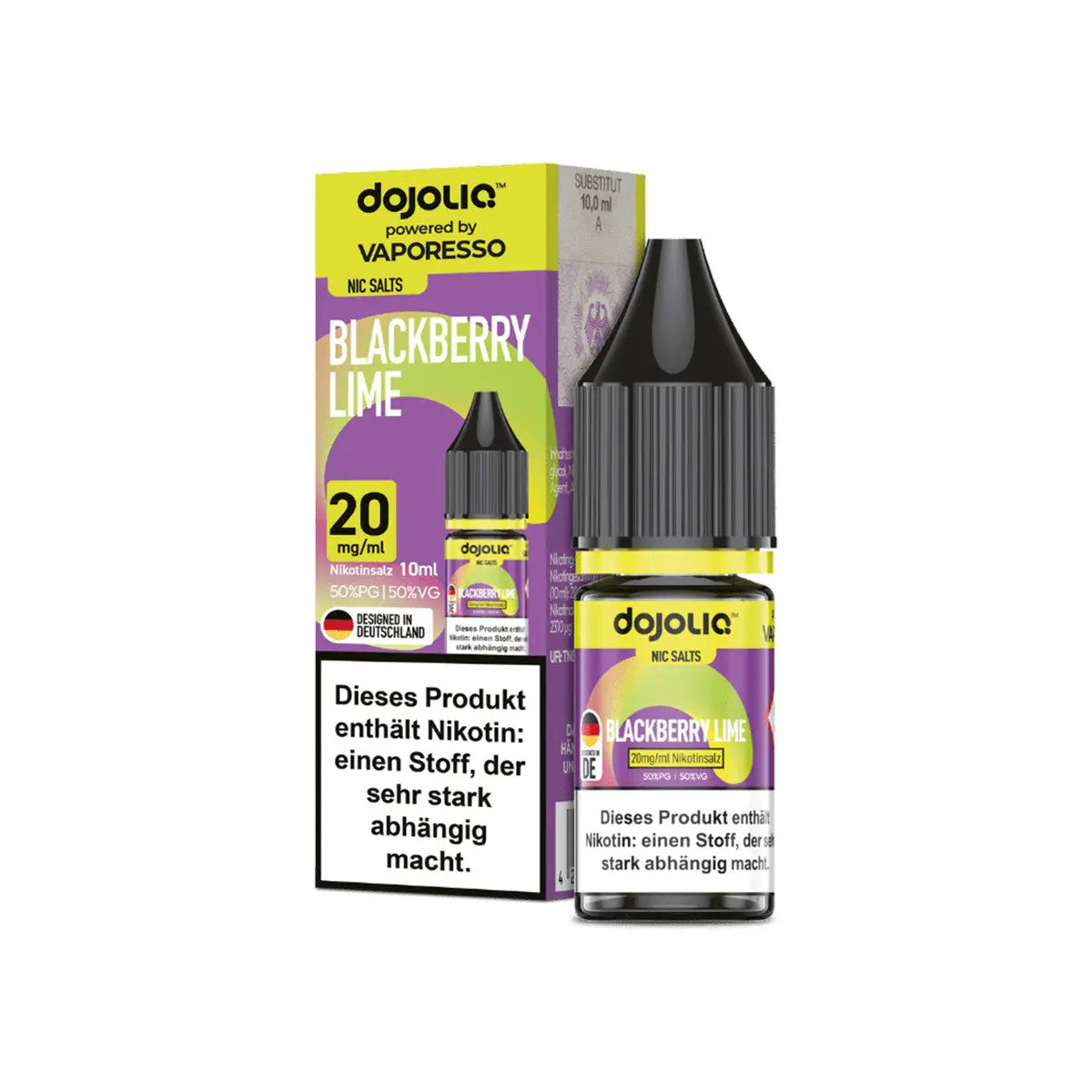DojoLiq Nic Salts 10ml - 10MG
