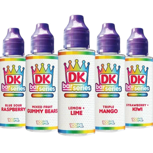 Donut King Bar Series 100ml E-Liquid 50/50 VG/PG Donut King