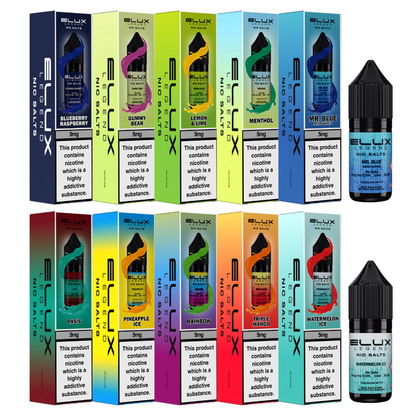 Elux Legend Nic Salts 10ml - 5mg