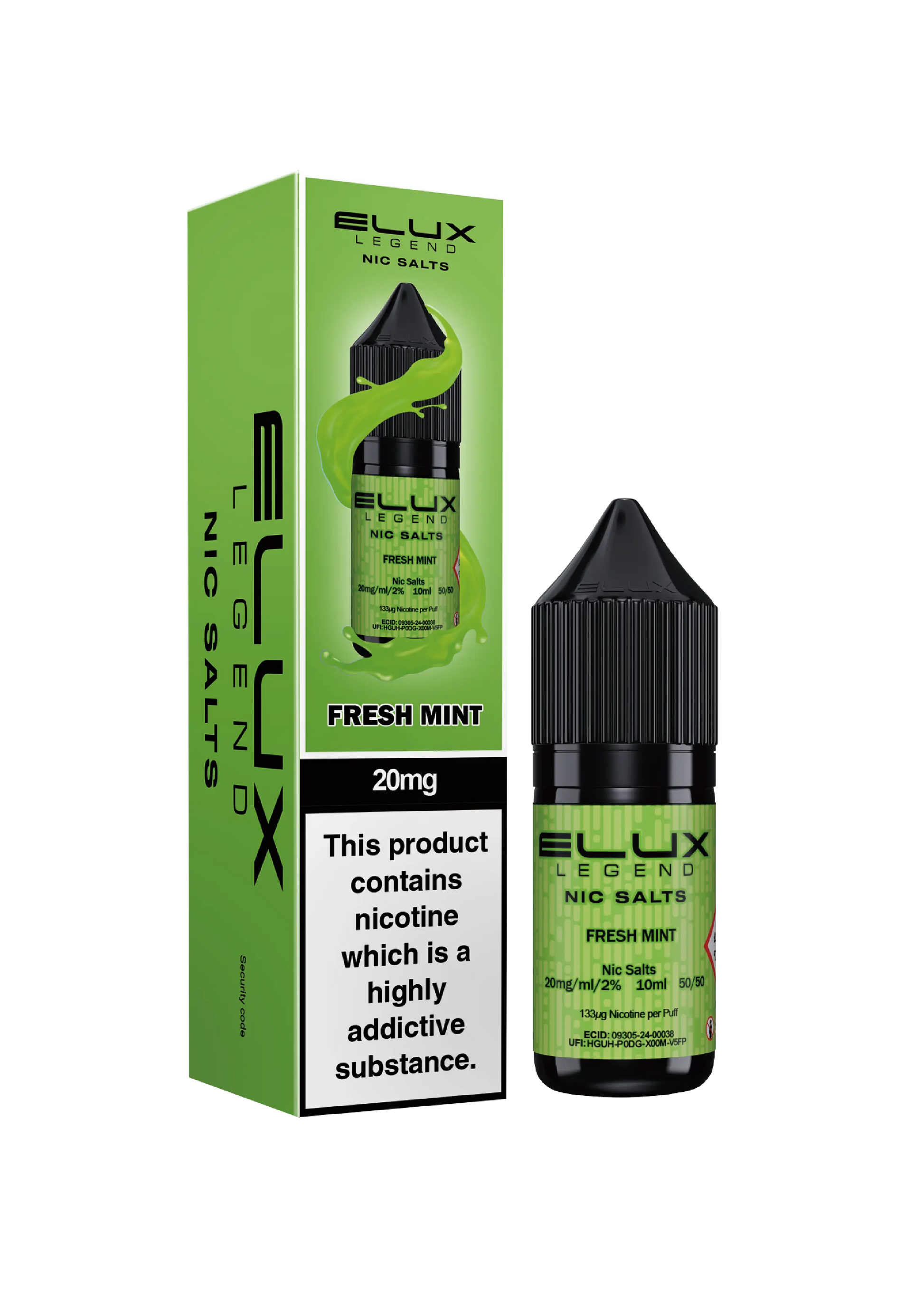 Elux Legend Nic Salts 10ml - 20MG