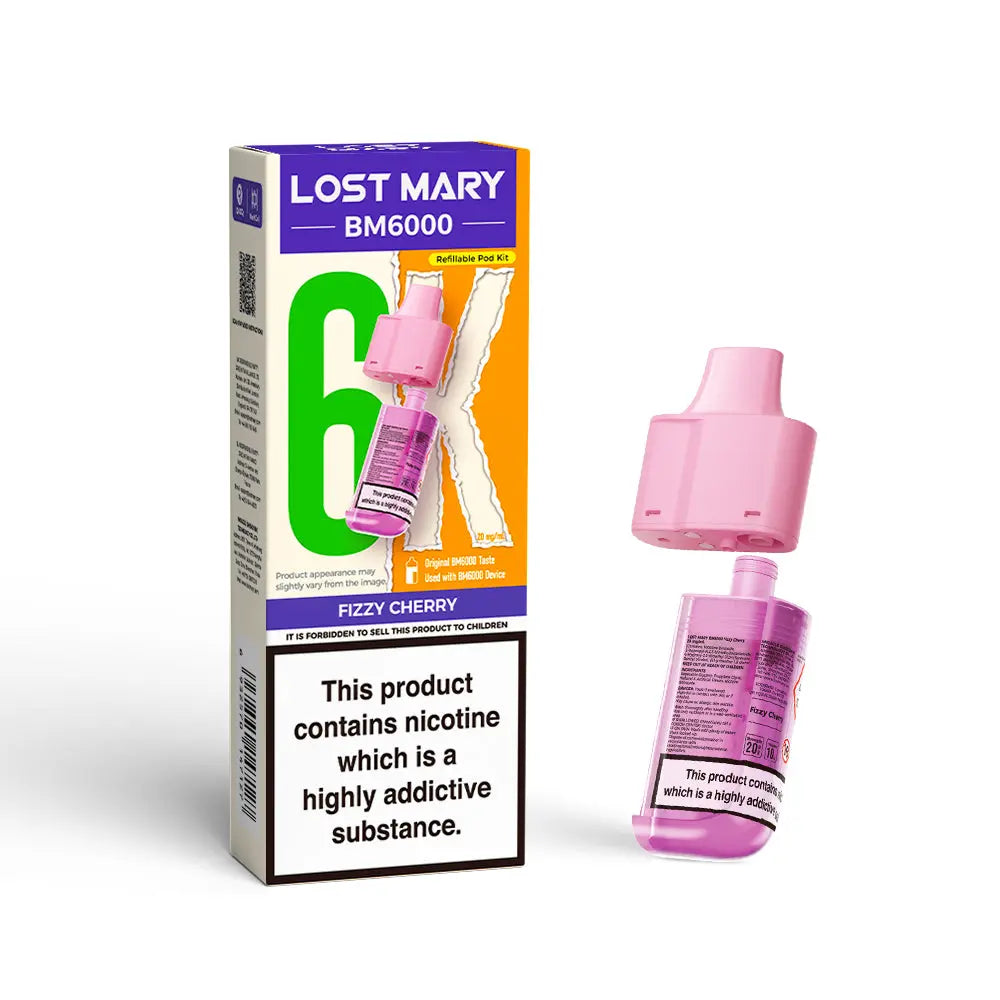 Lost Mary BM6000 Prefilled Pod 20mg Lost Mary
