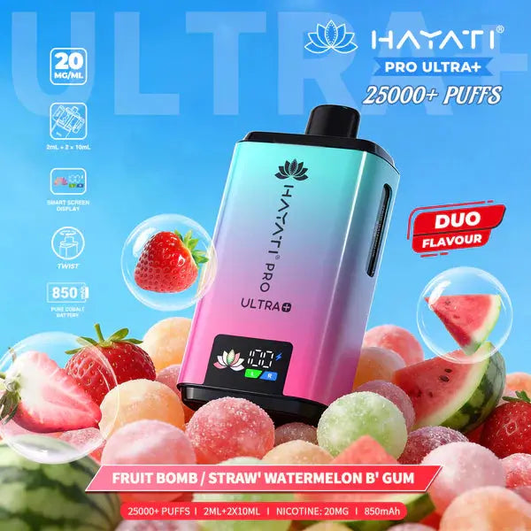 Hayati Pro Ultra Plus 25K Prefilled Vape Kit Hayati