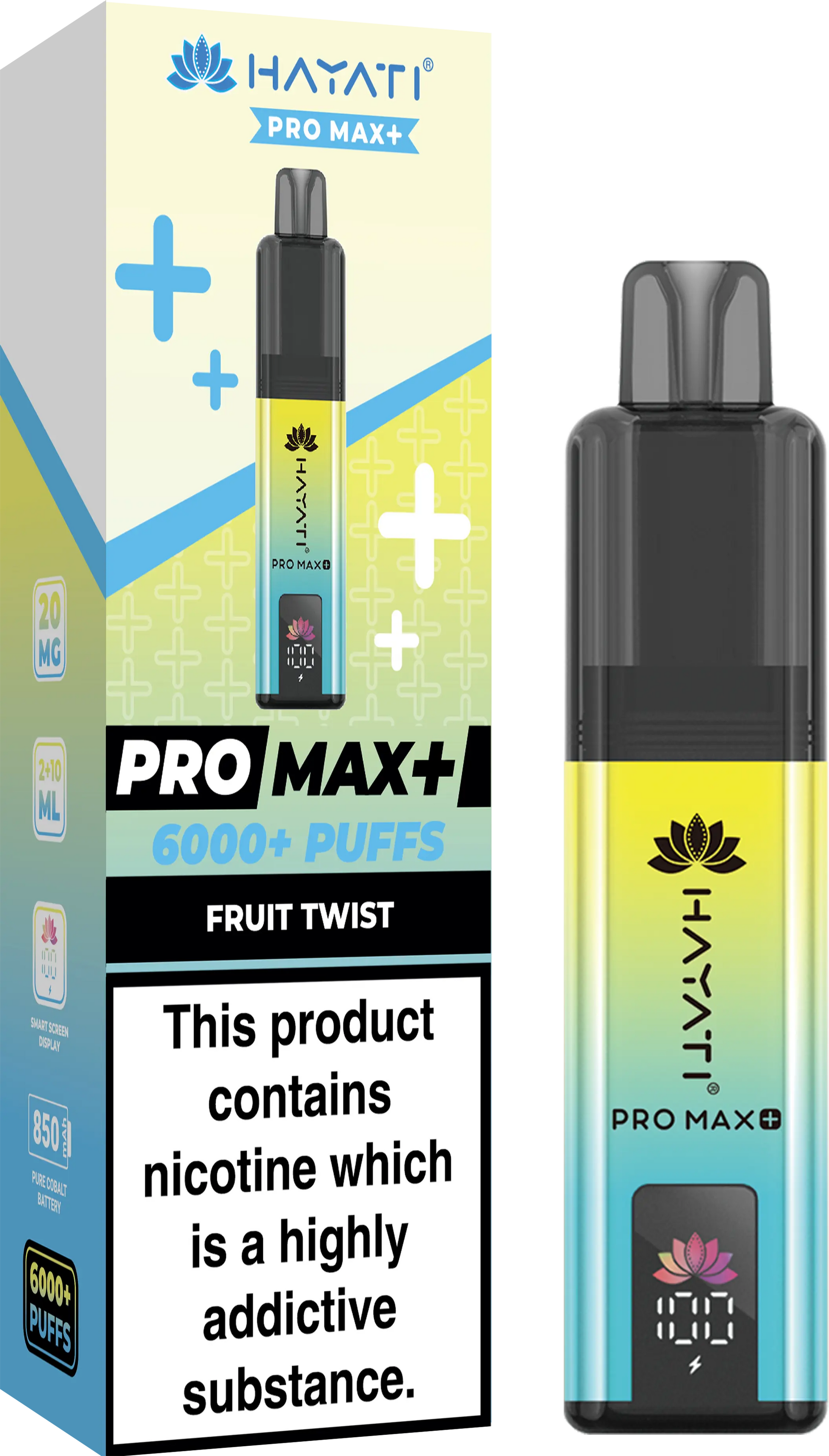 Hayati Pro Max+ 6000 Puff Pod Kit