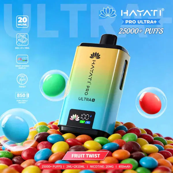 Hayati Pro Ultra Plus 25K Prefilled Vape Kit Hayati