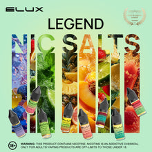 Elux Legend Nic Salts 10ml - 5mg