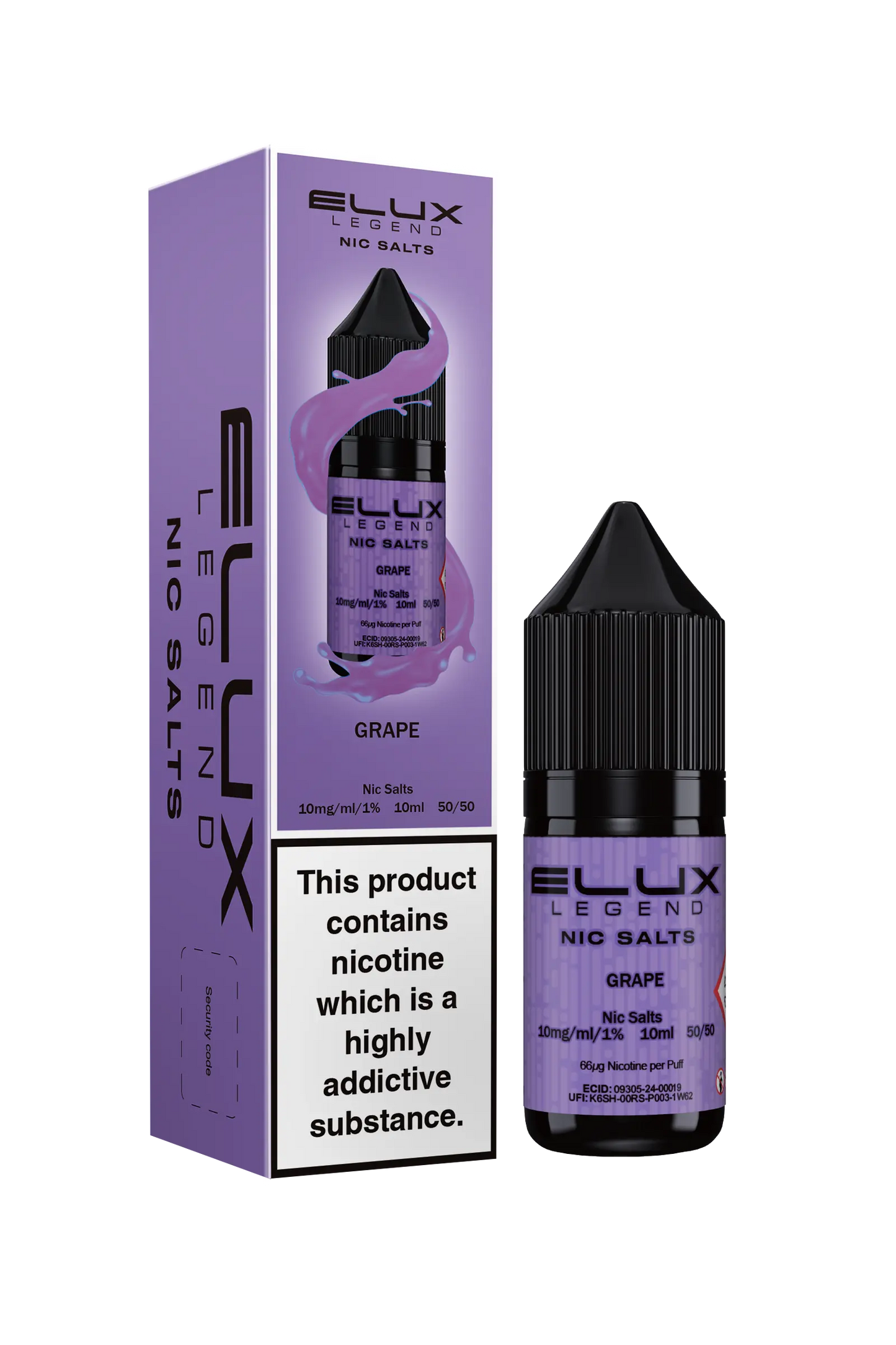 Elux Legend Nic Salts 10ml - 10MG Elux