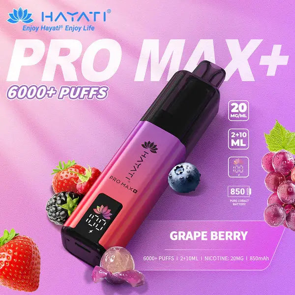 Hayati Pro Max+ 6000 Puff Pod Kit