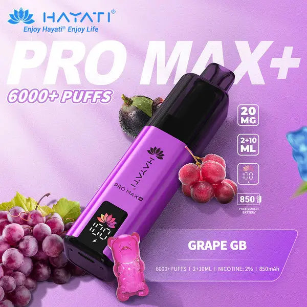 Hayati Pro Max+ 6000 Puff Pod Kit