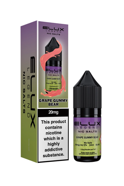 Elux Legend Nic Salts 10ml - 10MG Elux