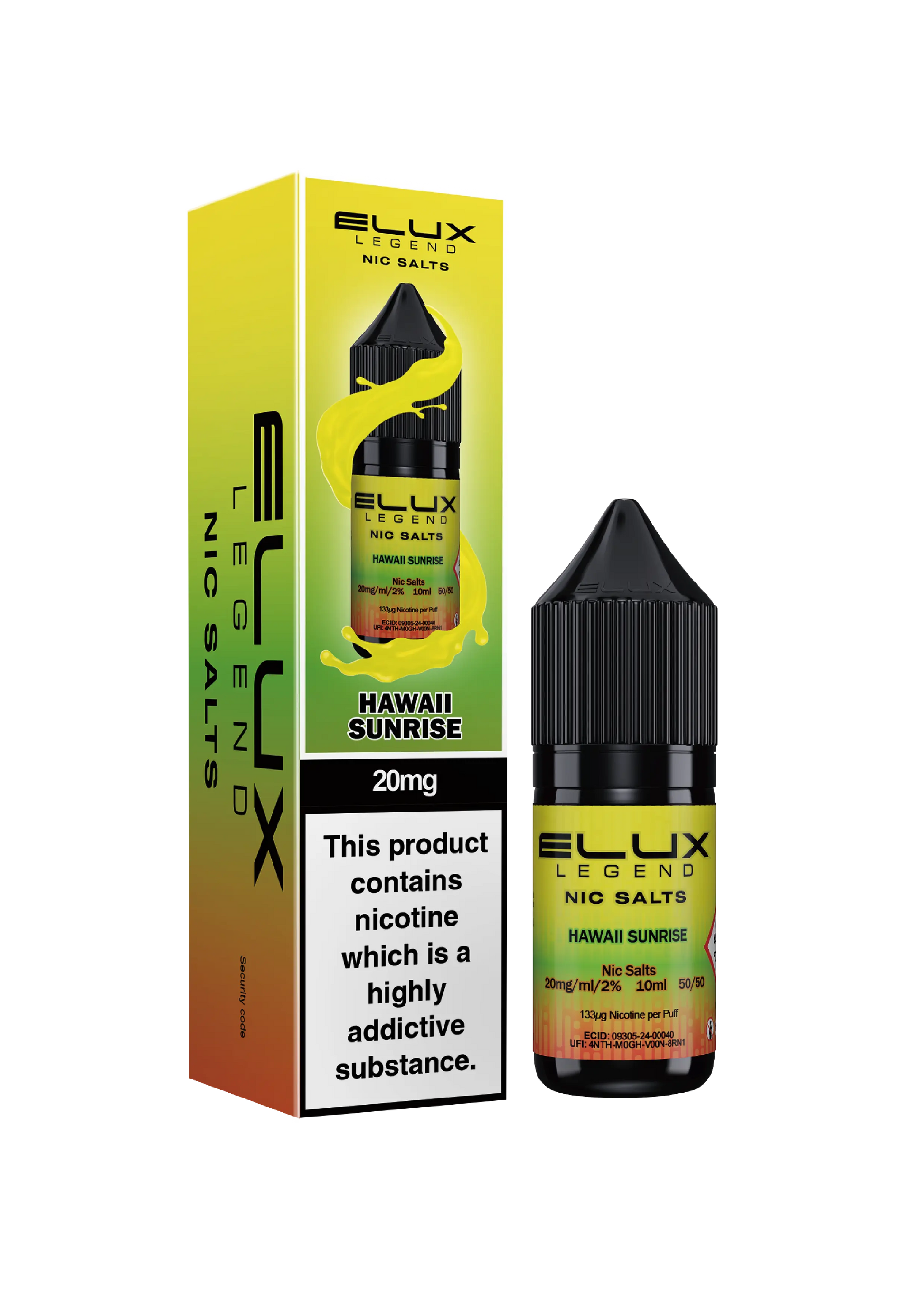 Elux Legend Nic Salts 10ml - 20MG