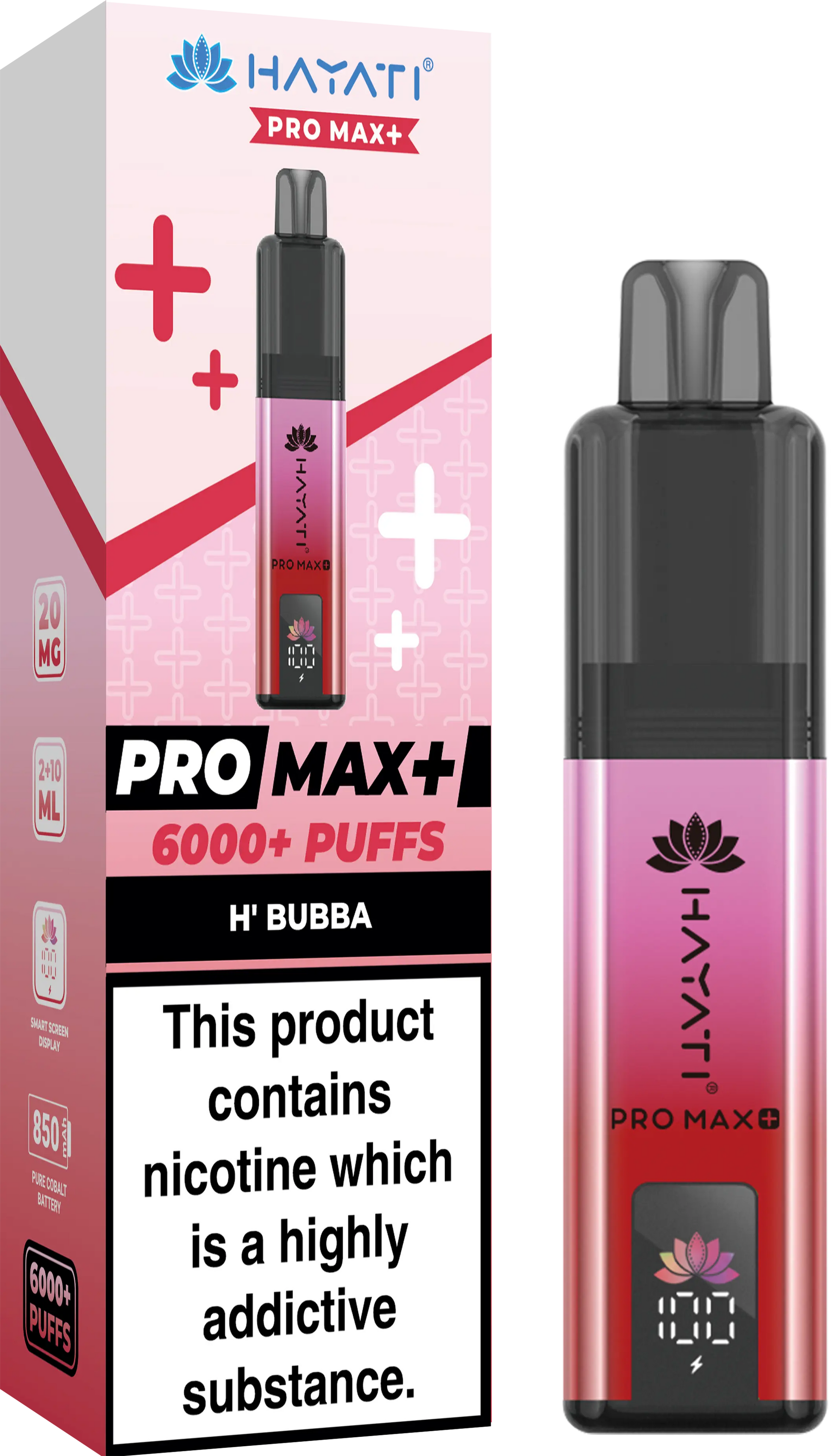 Hayati Pro Max+ 6000 Puff Pod Kit