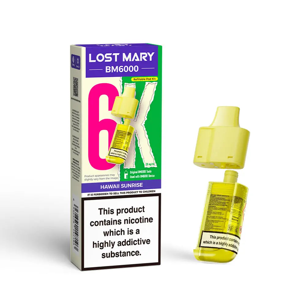 Lost Mary BM6000 Prefilled Pod 20mg Lost Mary