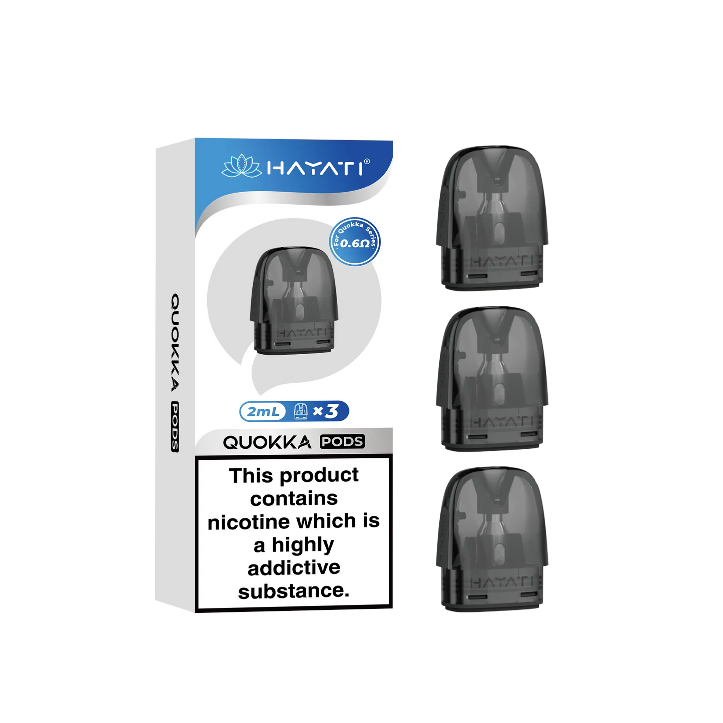 Hayati Quokka Replacement Pods (3-Pack) Hayati