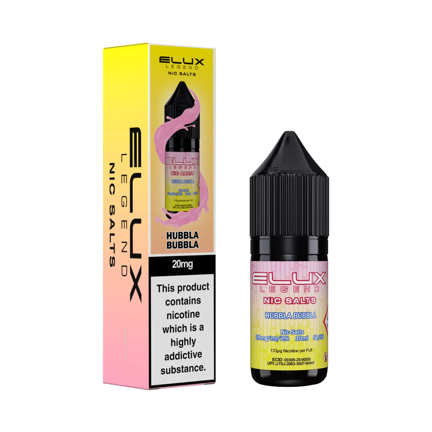Elux Legend Nic Salts 10ml - 20MG
