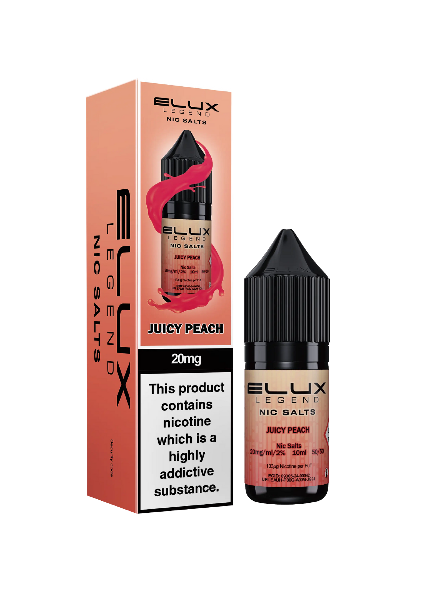 Elux Legend Nic Salts 10ml - 10MG Elux