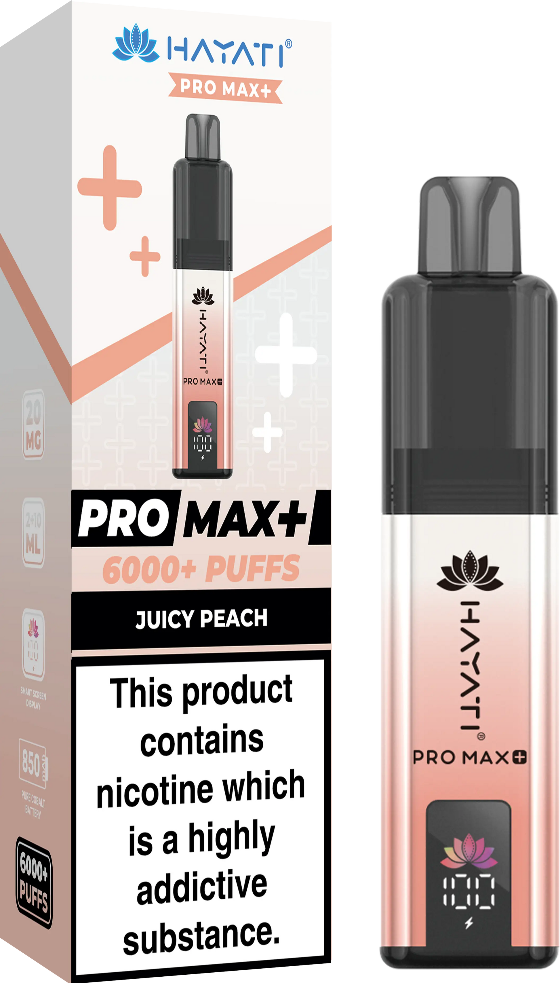 Hayati Pro Max+ 6000 Puff Pod Kit