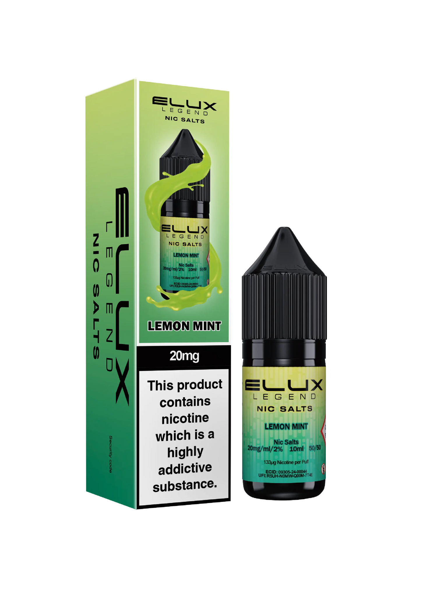 Elux Legend Nic Salts 10ml - 10MG Elux