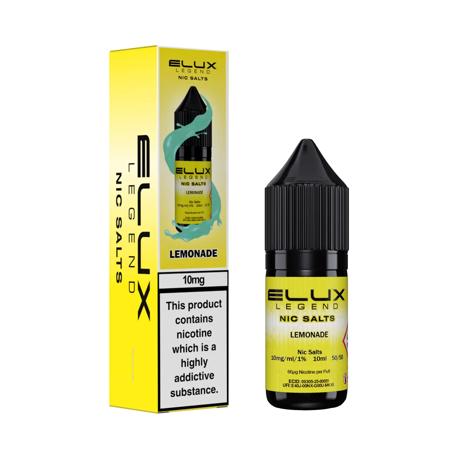 Elux Legend Nic Salts 10ml - 10MG