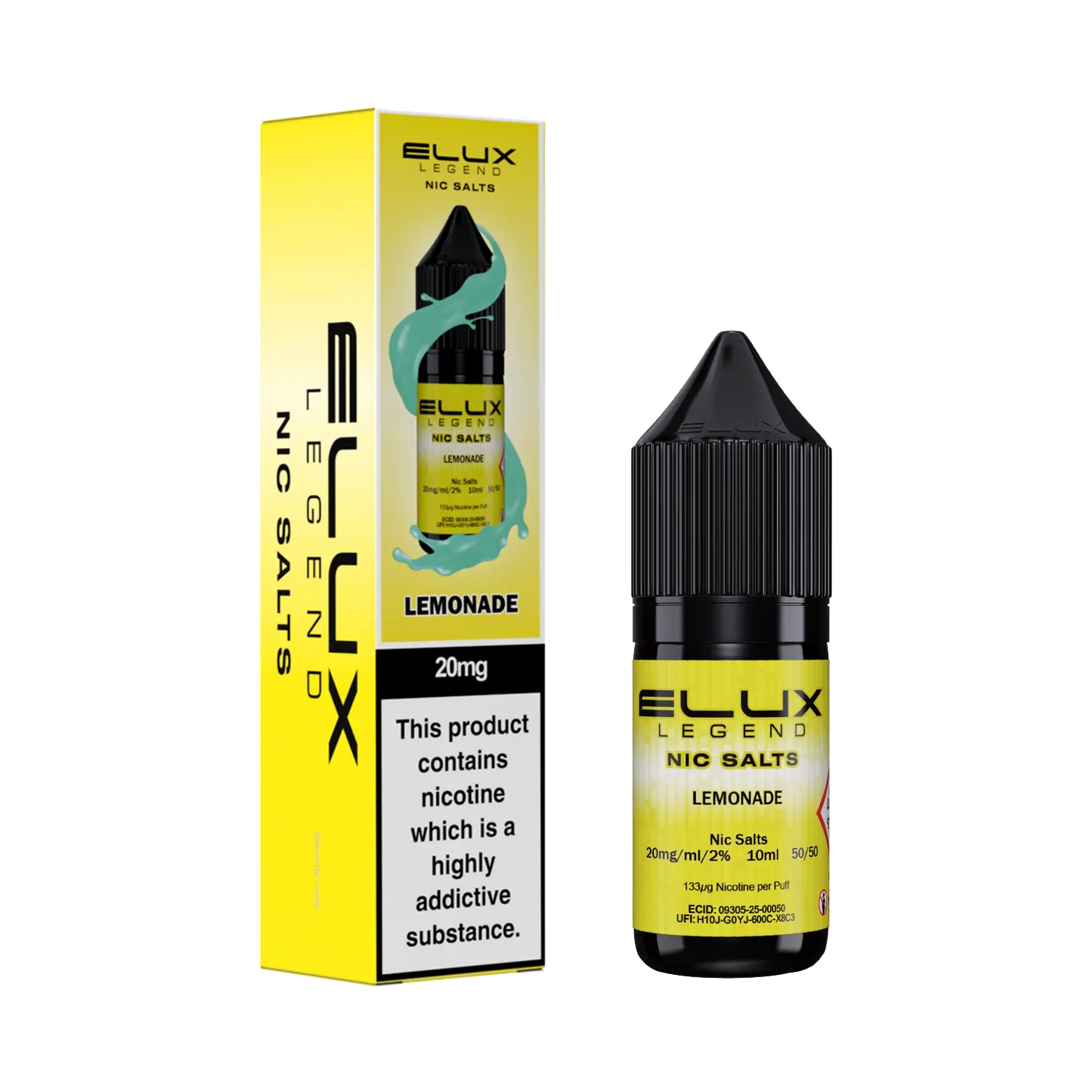 Elux Legend Nic Salts 10ml - 20MG Elux