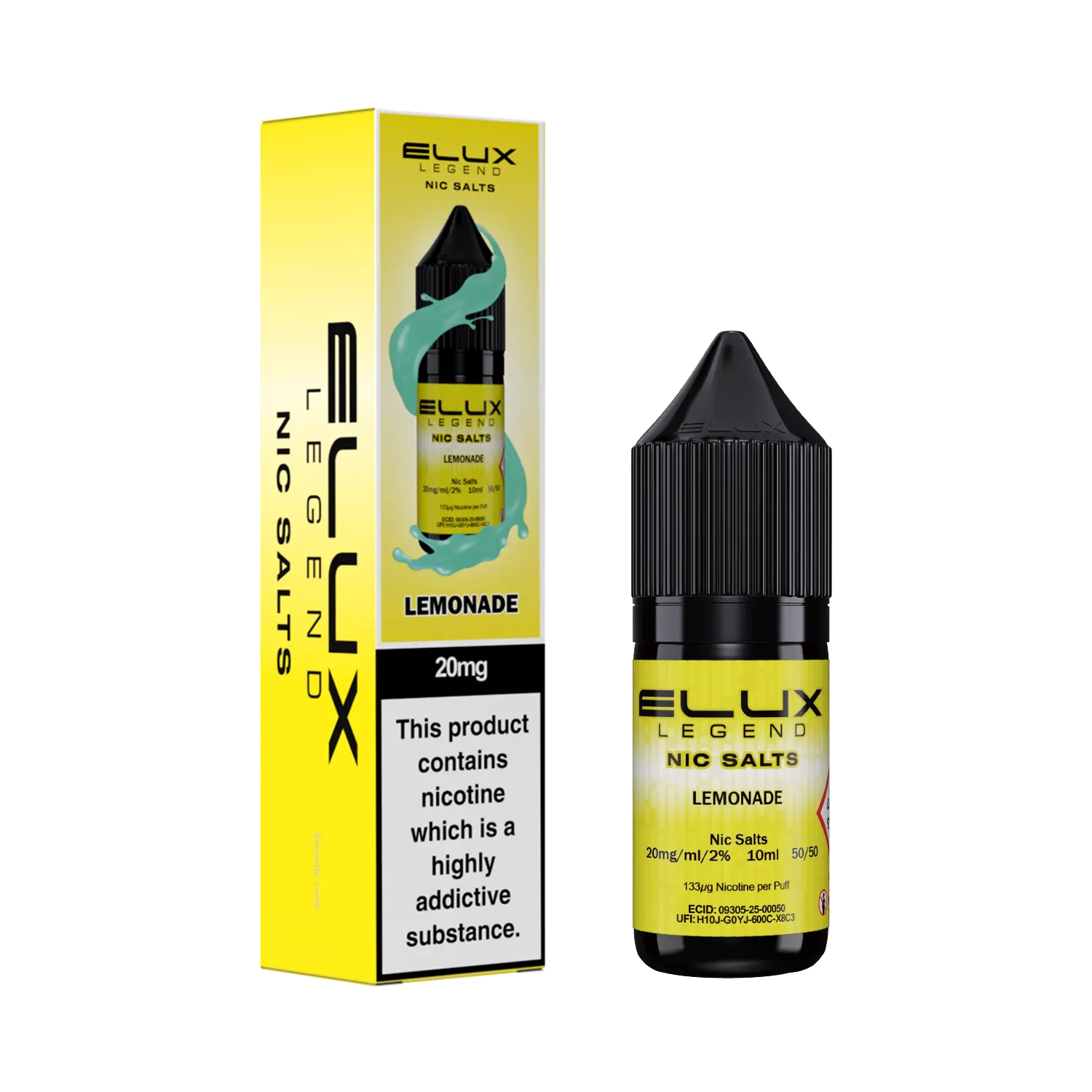 Elux Legend Nic Salts 10ml - 20MG