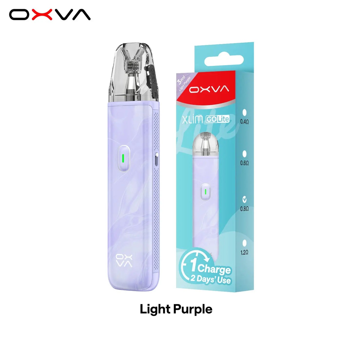 Oxva Xlim GO Lite Pod Kit Light Purple