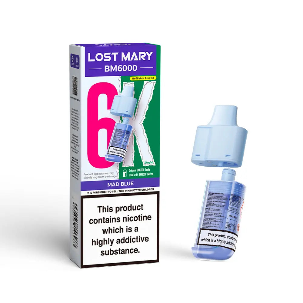 Lost Mary BM6000 Prefilled Pod 20mg Lost Mary