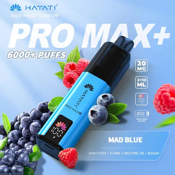 Hayati Pro Max+ 6000 Puff Pod Kit