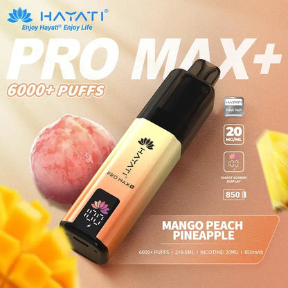 Hayati Pro Max+ 6000 Puff Pod Kit Hayati