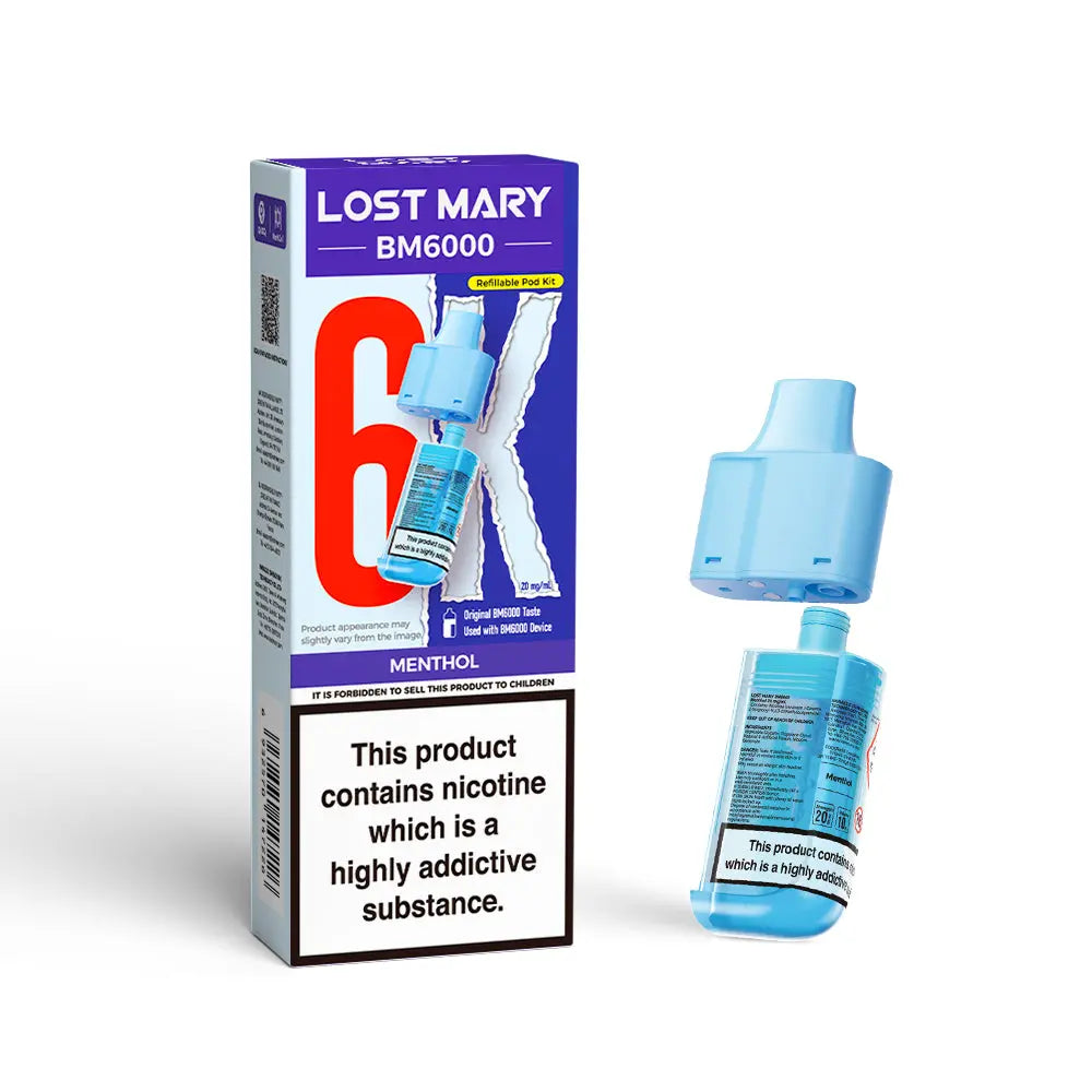 Lost Mary BM6000 Prefilled Pod 20mg Lost Mary