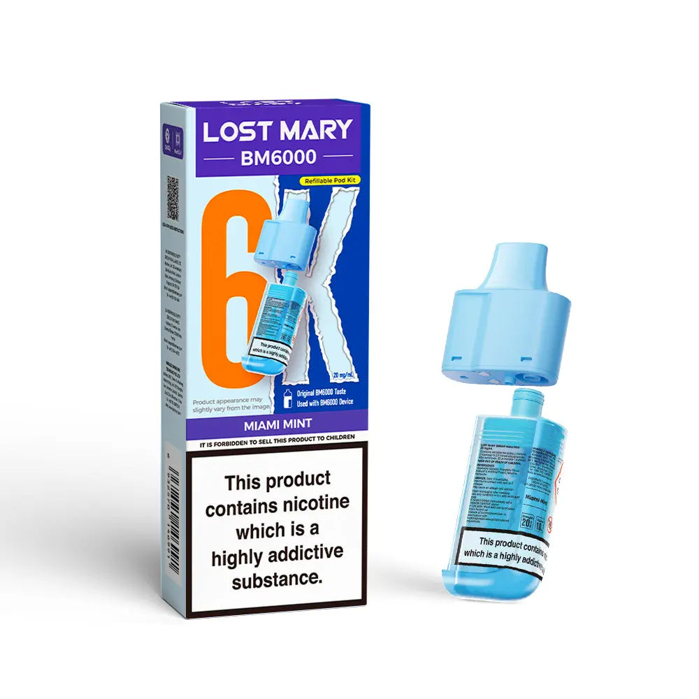 Lost Mary BM6000 Prefilled Pod 20mg Lost Mary