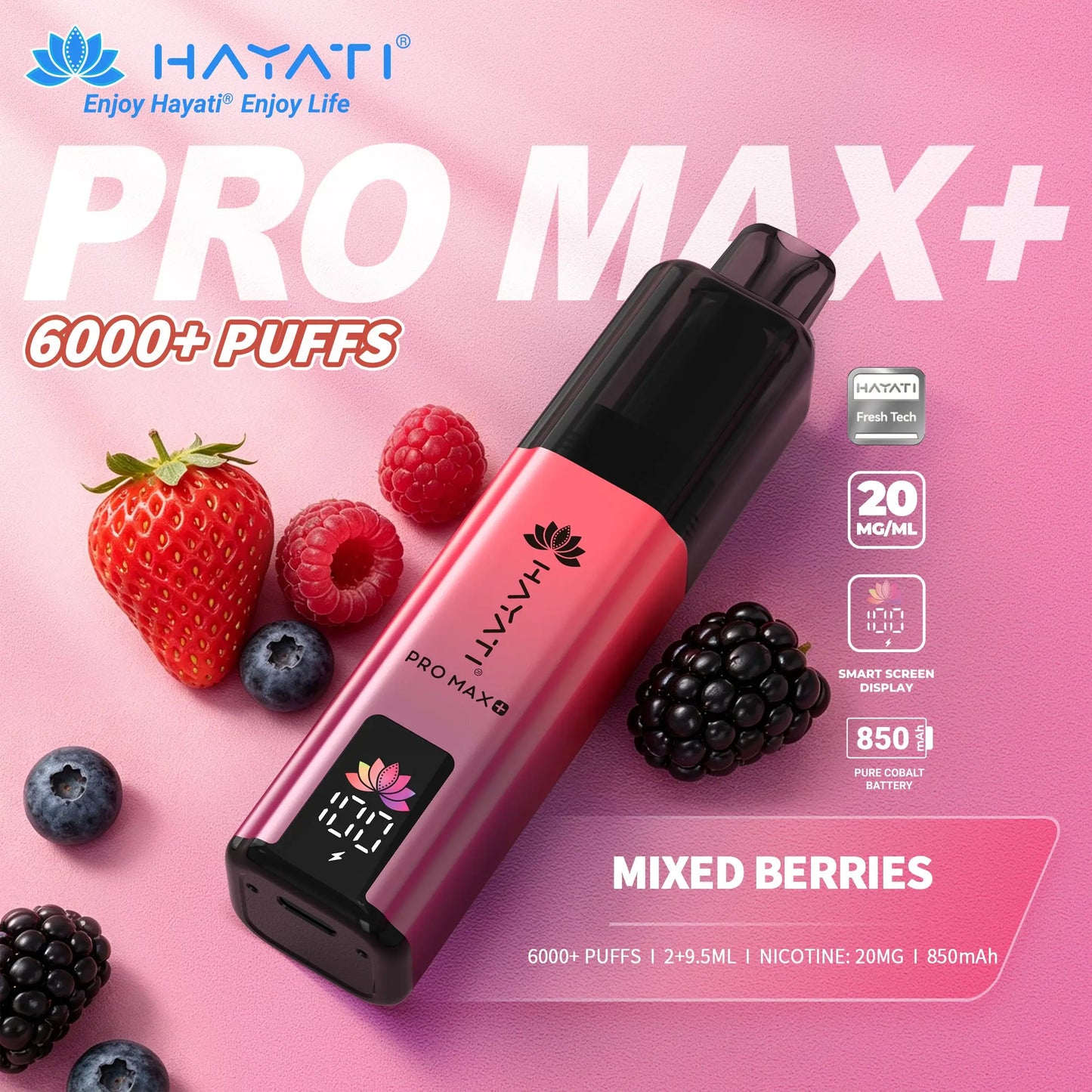 Hayati Pro Max+ 6000 Puff Pod Kit Hayati