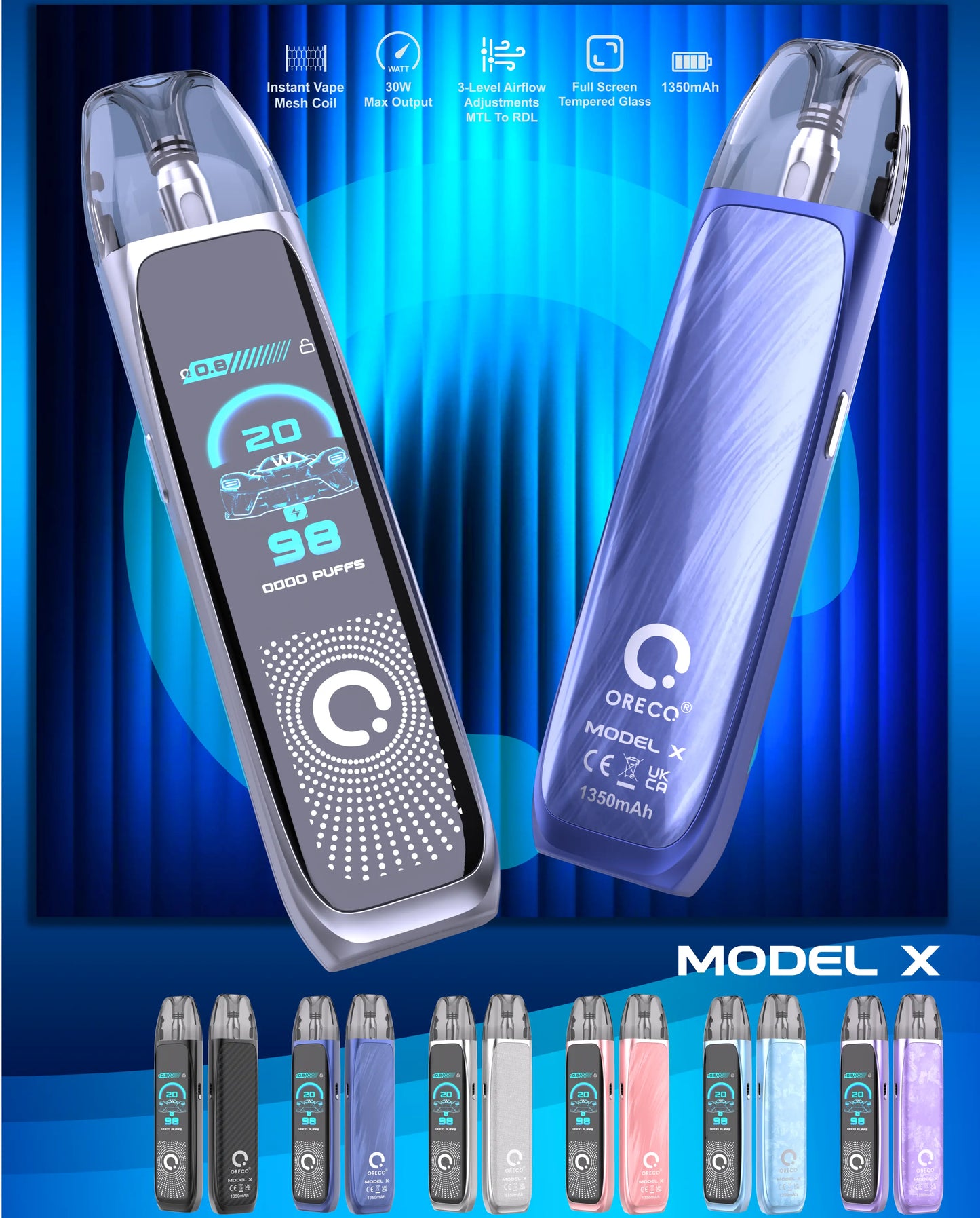 Oreco Model X Pod Kit Oreco