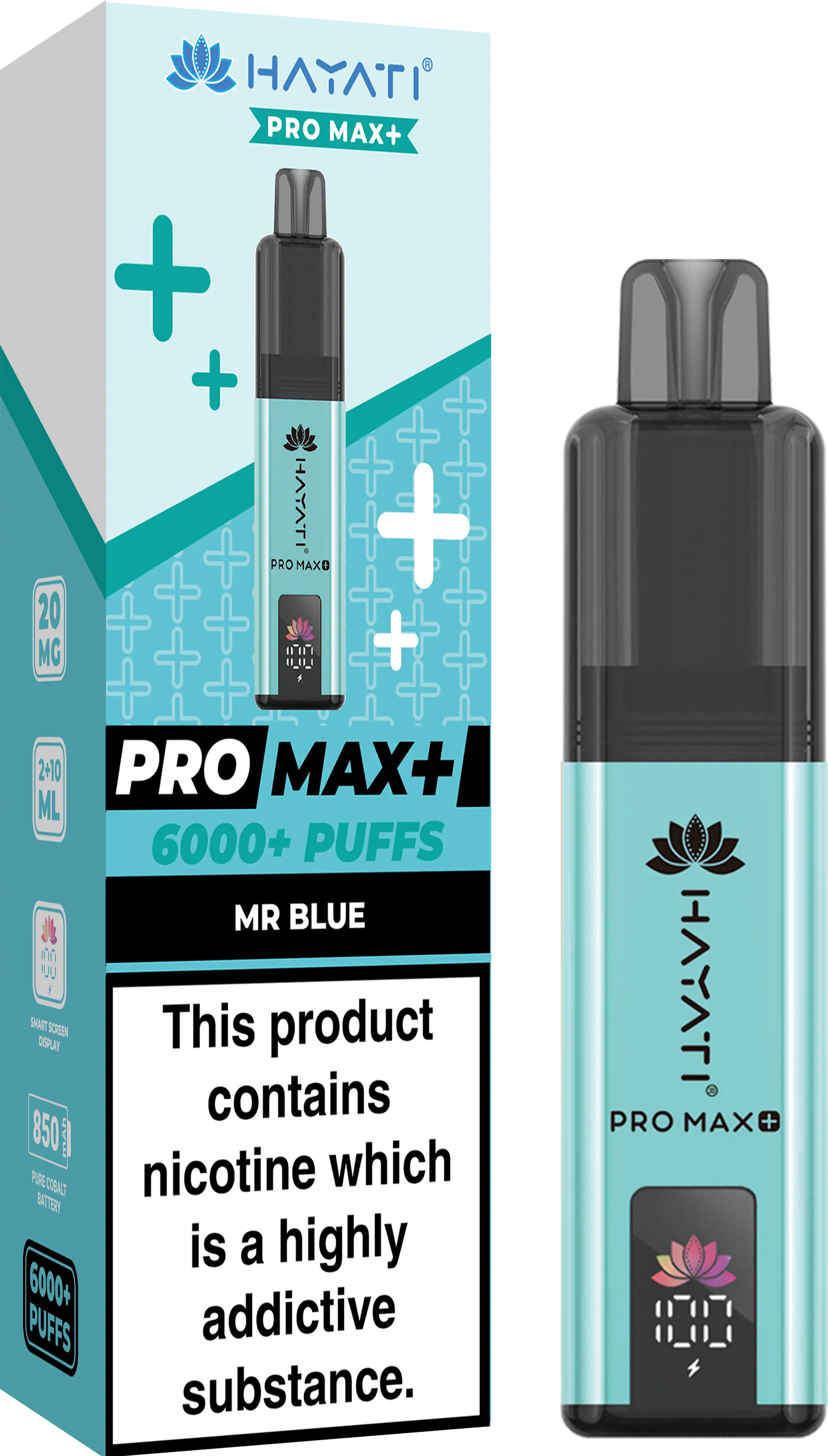 Hayati Pro Max+ 6000 Puff Pod Kit