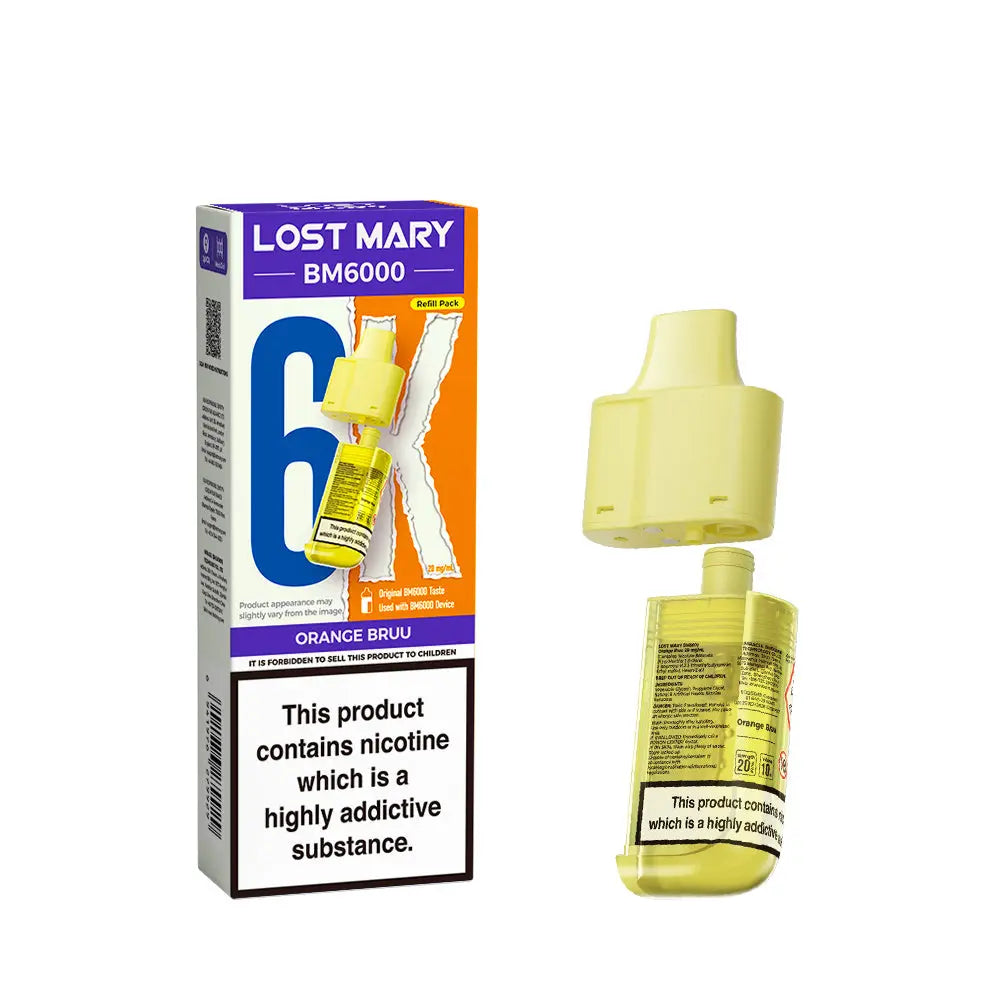 Lost Mary BM6000 Prefilled Pod 20mg Lost Mary