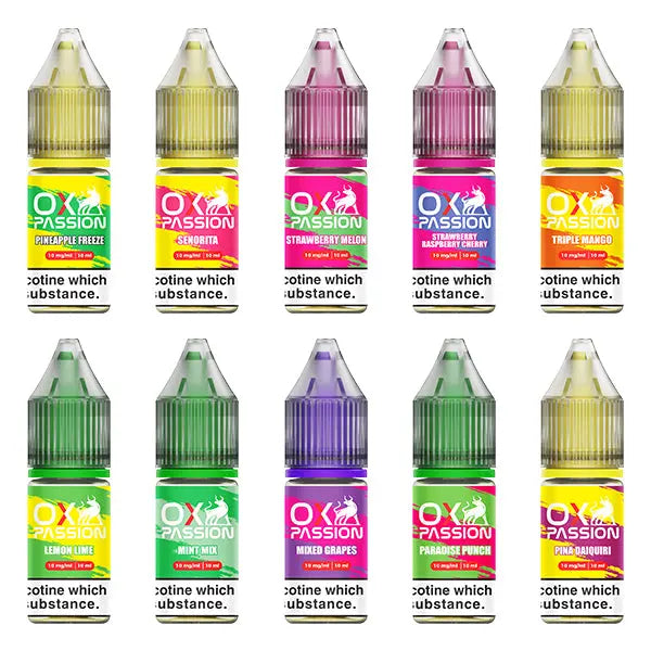 OXVA OX Passion Nic Salts 10ml - 10MG Oxva