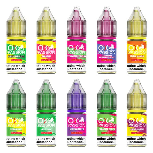 OXVA OX Passion Nic Salts 10ml - 10MG Oxva