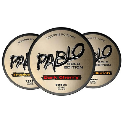 PABLO Gold Edition 17mg Nicotine Pouches - 20 Slim Pouches Pablo