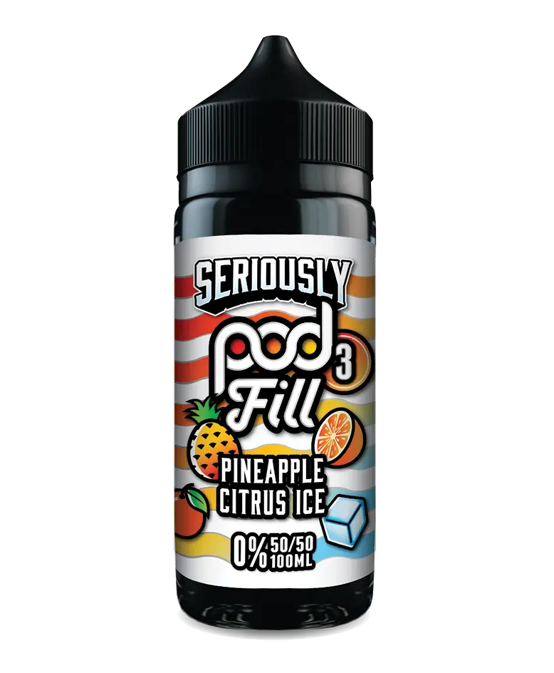 Seriously Pod Fill 3 by Doozy 100ml 50/50 VG/PG E-Liquid Shortfill Doozy
