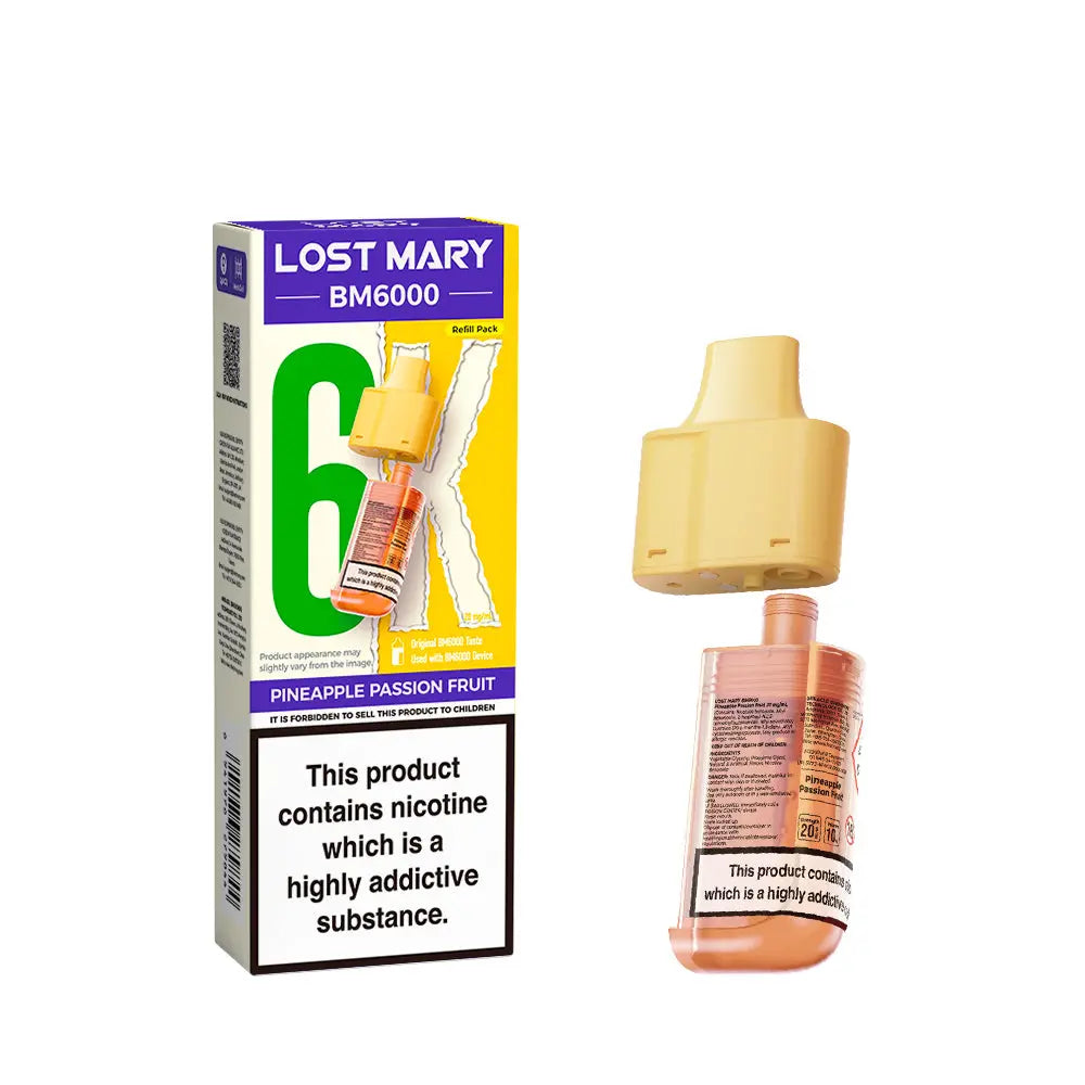 Lost Mary BM6000 Prefilled Pod 20mg Lost Mary