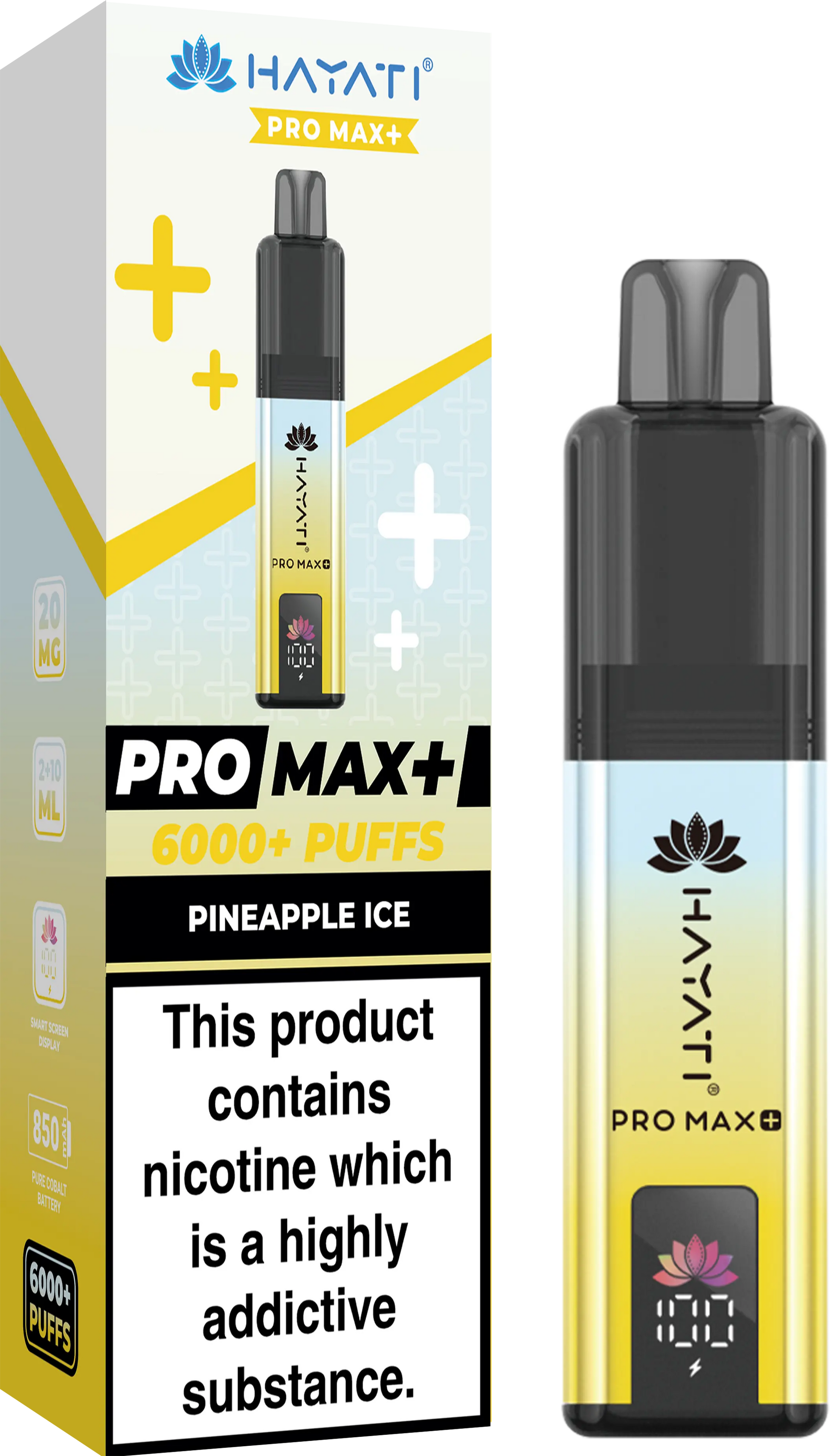 Hayati Pro Max+ 6000 Puff Pod Kit