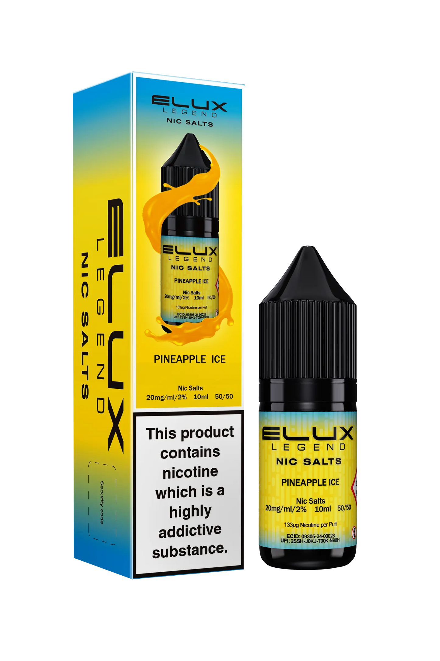 Elux Legend Nic Salts 10ml - 10MG Elux
