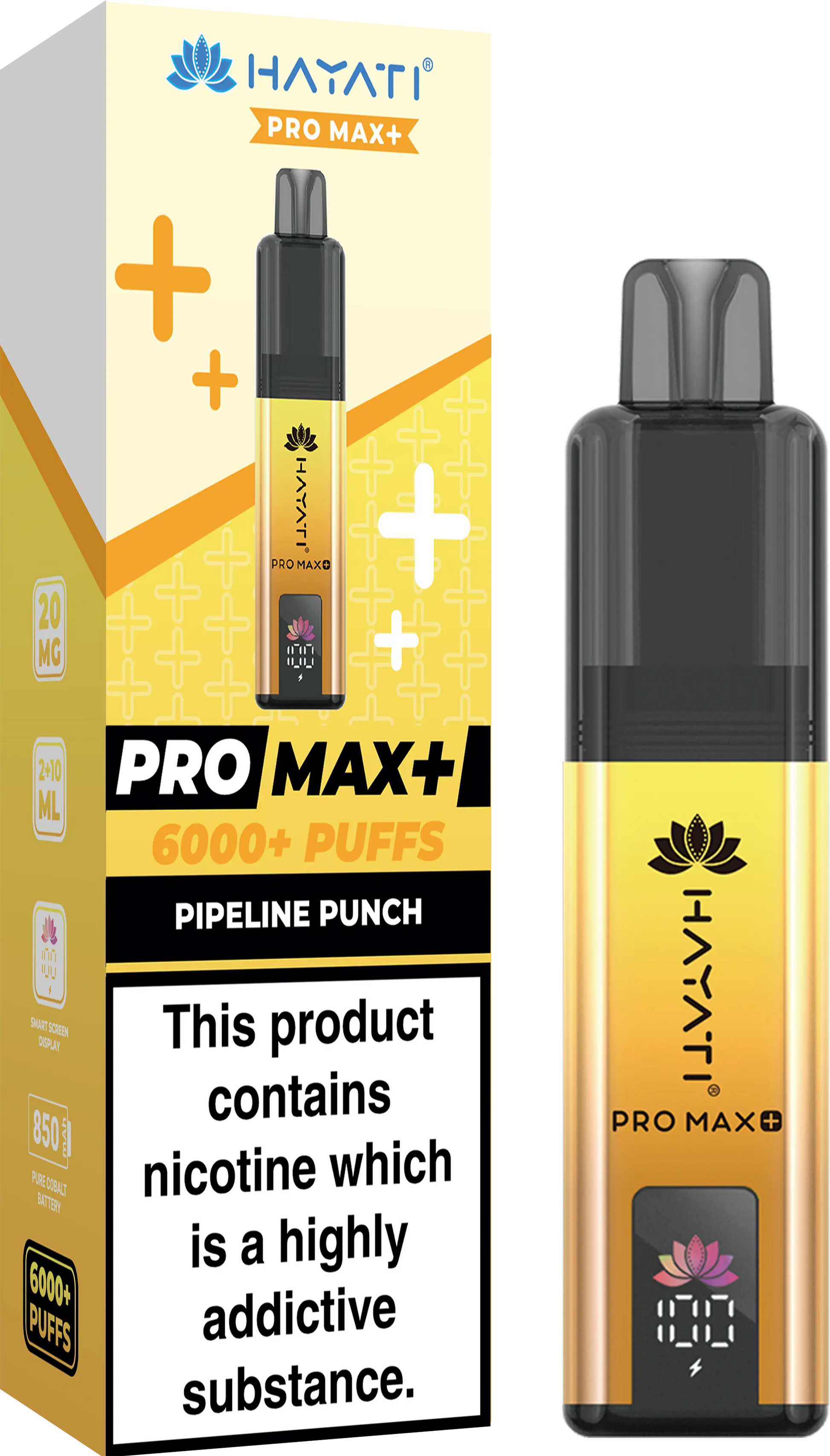 Hayati Pro Max+ 6000 Puff Pod Kit