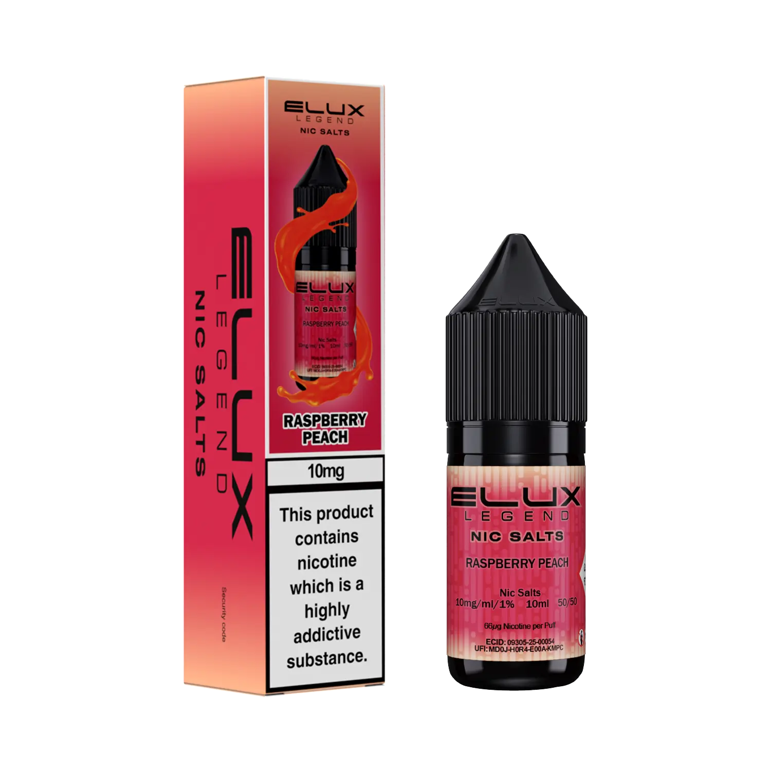 Elux Legend Nic Salts 10ml - 10MG