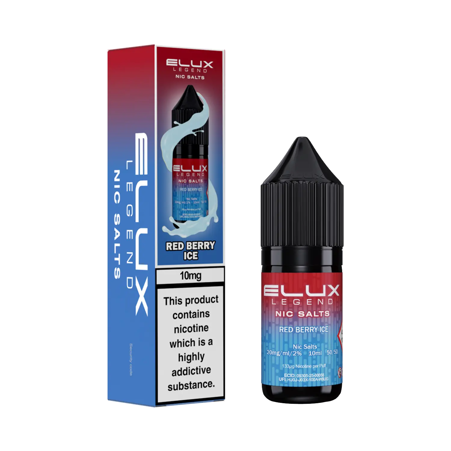 Elux Legend Nic Salts 10ml - 10MG