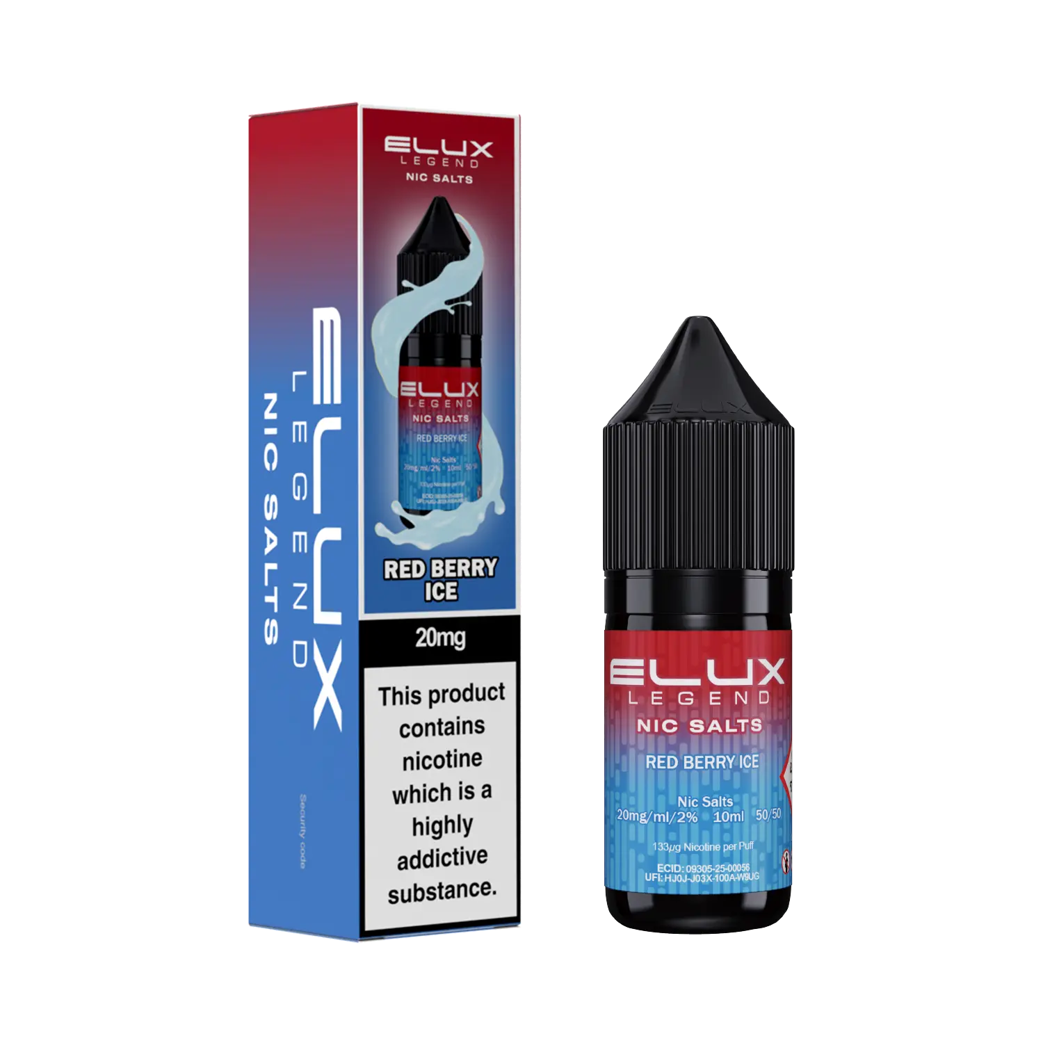 Elux Legend Nic Salts 10ml - 20MG