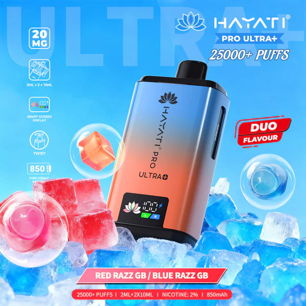Hayati Pro Ultra Plus 25K Prefilled Vape Kit