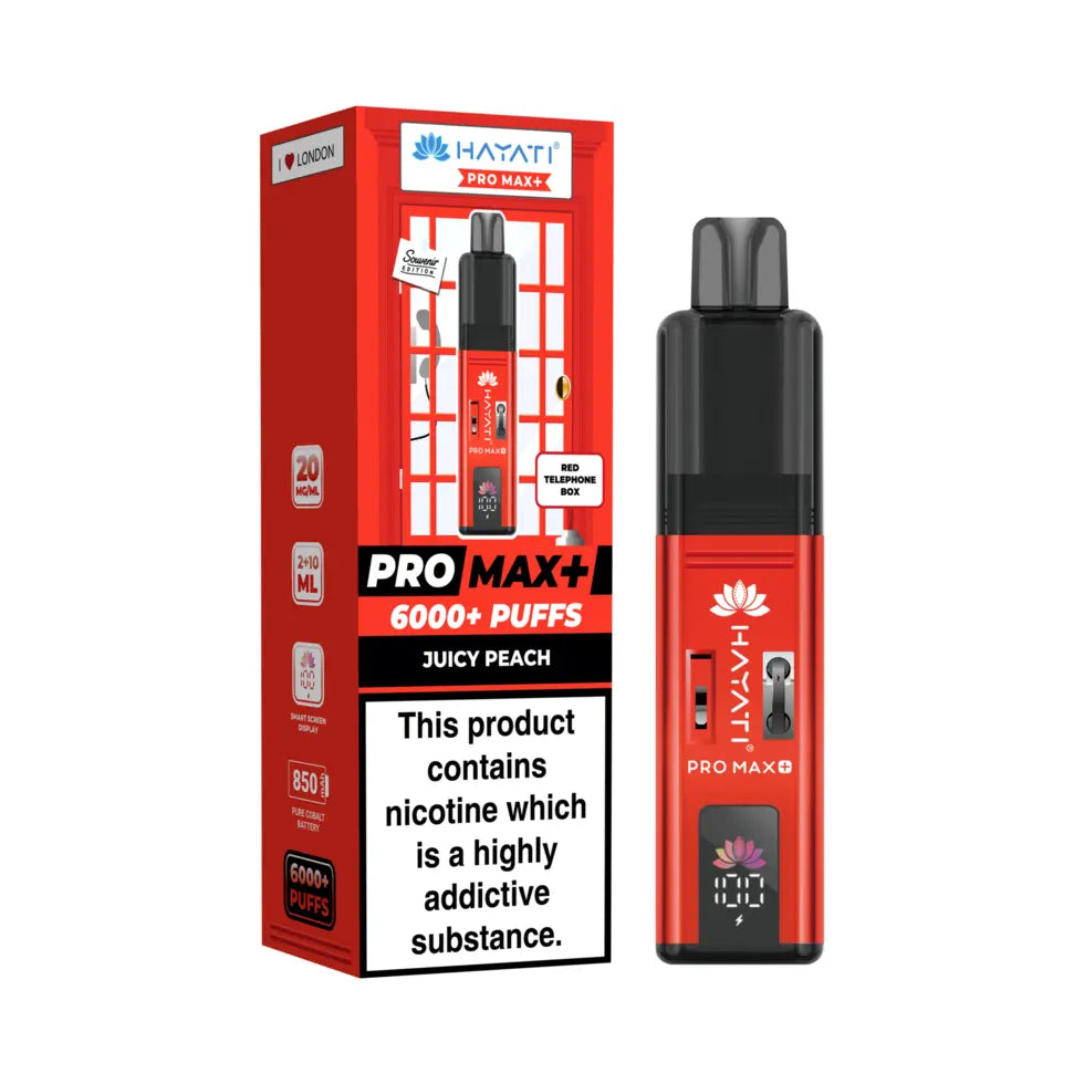 Hayati Pro Max+ 6000 Puff Pod Kit