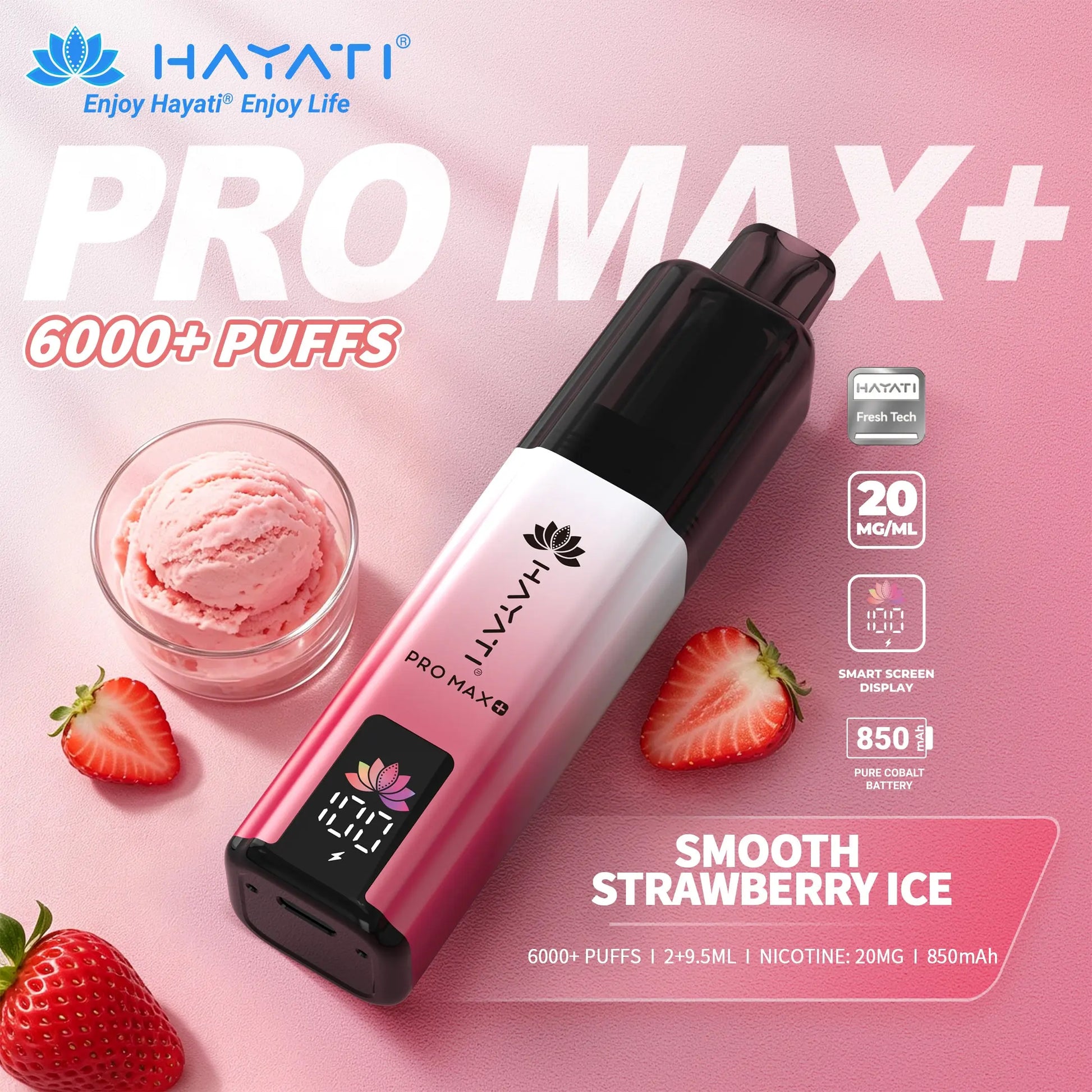 Hayati Pro Max+ 6000 Puff Pod Kit