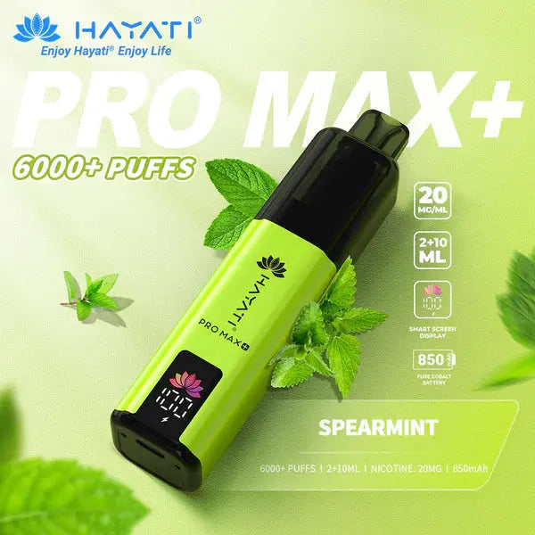 Hayati Pro Max+ 6000 Puff Pod Kit